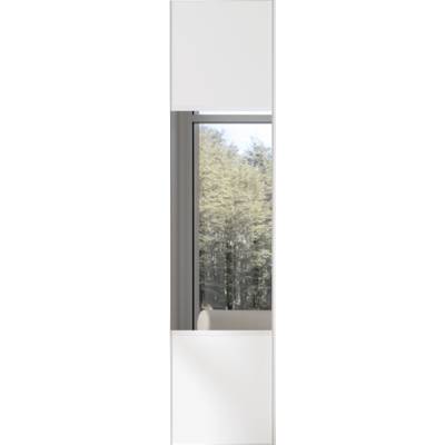 Porte de placard coulissante avec miroir - 250 x 60 cm - Gedimat - SIFISA