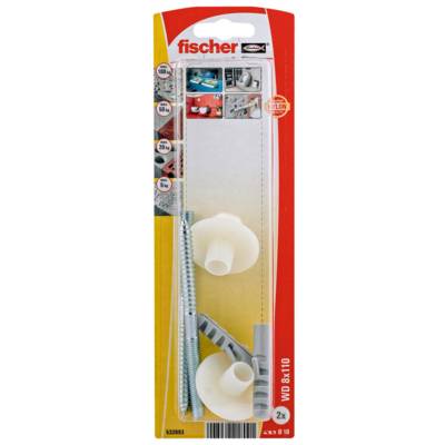 Fixations lavabos/urinoirs WD 8x110 NV - Gedimat - FISCHER FRANCE