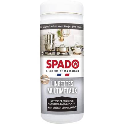Boîte de 35 Lingettes multi métaux - Nettoie et Désoxyde