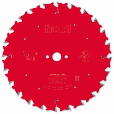 Lame pour scie circulaire portative FREUD - Ø190 2,4/1,6 AL16 Z24 BA 15° - F03FS09712 -FR13W001H