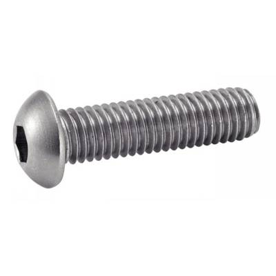 Boîte 50 Vis métaux Inox A4 Tête bombée 6 pans creux ACTON - 10 x 80mm - 6420210X80 - Maxoutil