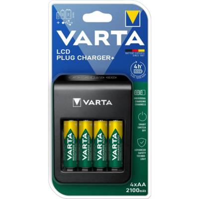 Chargeur Plug pour Batteries Rechargeables AA/AAA 9 V