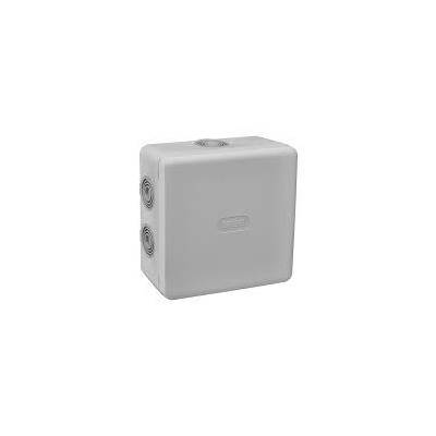 Boîte de dérivation IP66 à membrane gris 115x115/P60mm - Gedimat - DEBFLEX