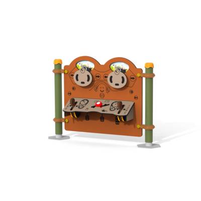 Panneau ludique - Le poste de pilotage - Husson