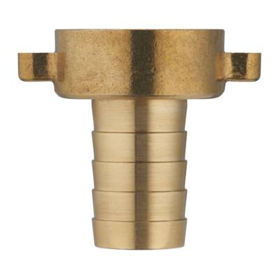 Nez de robinet en laiton cannelé - femelle mobile ø20 x 27 mm - Gedimat