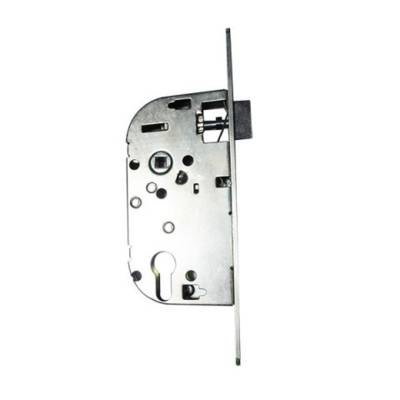 Serrure axe 50 NF Métalux clé L droite sans gâche réversible (CDT25) - aspect inox - EURO-ELZETT - G838E2D7K4 ROZ - Maxoutil
