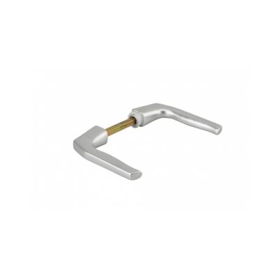 Béquille double argent carré 7mm 70mm - Gedimat - THIRARD