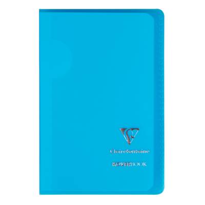 Carnet Protège Cahier Koverbook 9x14 cm Polypro 96 Pages 90g Q.5x5 Coloris Aléatoire - CLAIREFONTAINE