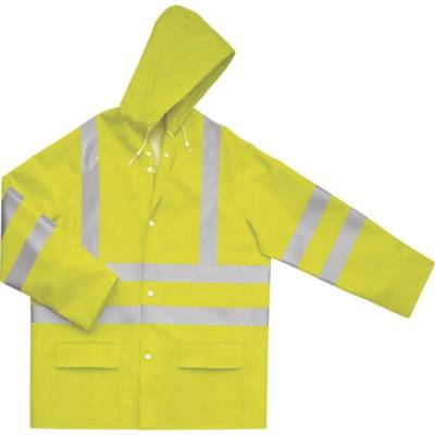 Veste de pluie haute visibilité jaune - Gedimat - DELTA PLUS