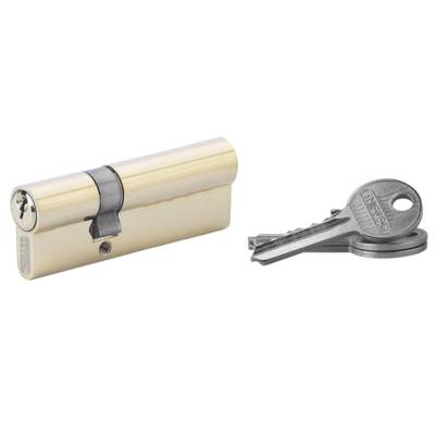 Cylindre profilé européen laiton nickelé THIRARD 5 goupilles STD 30x60mm - Gedimat