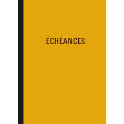 Échéancier Piqué Elve A4 210 x 297 mm 100 Pages Couleur Aléatoire