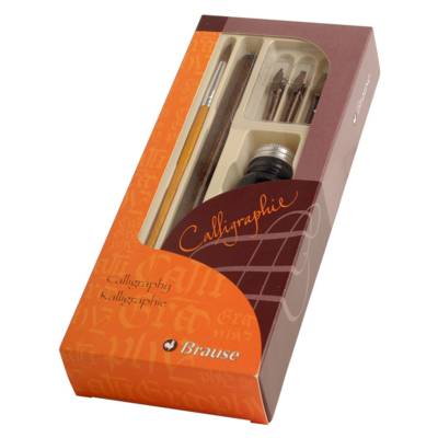 Set plumes "calligraphie"