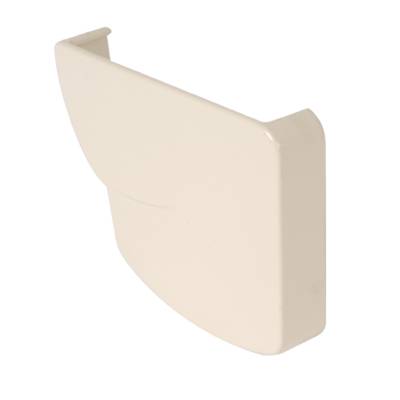 Fond de naissance droit pour gouttière PVC moulurée NICOLL OVATION 28 FDC28S coloris sable - Gedimat