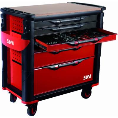 Servante extra large 6 tiroirs SAM OUTILLAGE 202 outils maintenance modules abs - CPP-XL - Maxoutil
