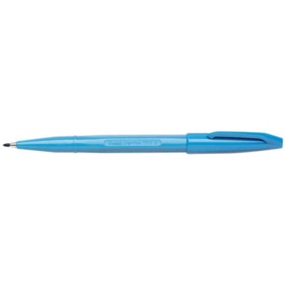 Stylo feutre Sign Pen S 520, bleu ciel - Pentel Arts