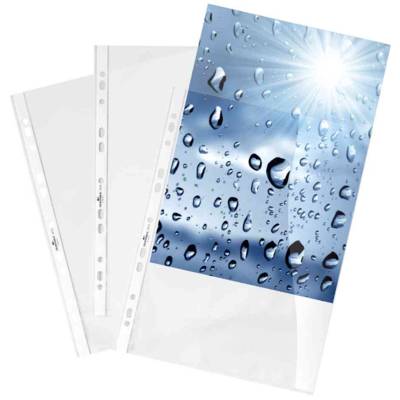 Sachet de 10 Pochettes perforées A4 PP Transparent 0,06 mm - DURABLE