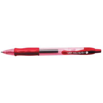 Stylo Roller Rétractable VELOCITY GEL Pointe Moyenne 0,7mm Rouge