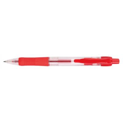 Stylo bille Grip encre gel rétractable pointe 0,7mm Rouge