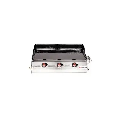 Plancha à poser 3 zones de cuisson - TEL3B/140E - Casta