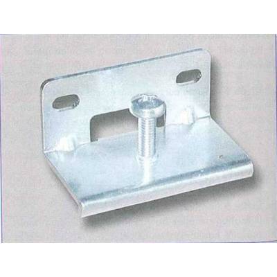 Equerre de fixation pour rail TP80 de porte coulissante - 50x29x40 - Gedimat - SCRIGNO