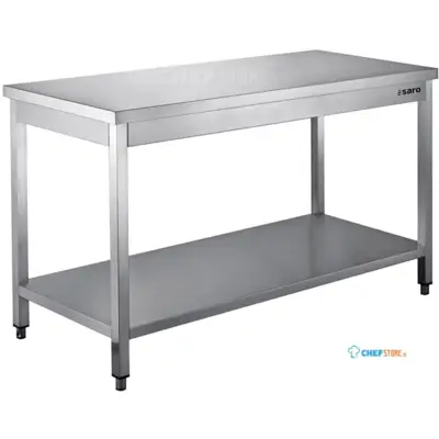 Table inox - Largeur XL (L=1610-2010mm) - 456-7025 - Vesto