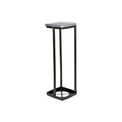 Support pour sac poubelle PP (L)285 x (P)330 x (H)870 mm Argent Anthracite