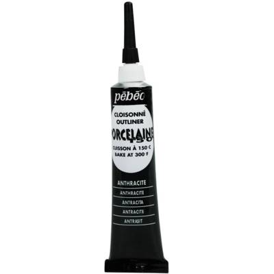 Tube 20ml Outliner Porcelaine P150 Anthracite - PÉBÉO