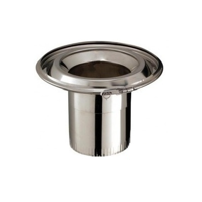 Réduction conique inox émail Ø150I-150P POUJOULAT FUM-EM - 32150554 - CHEMINEES POUJOULAT