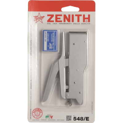 Pince agrafeuse sous coque pegbordeable 548/E - 6/4-6/6 coloris aluminium