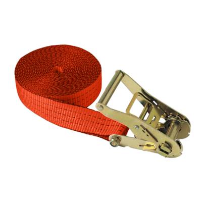 Sangle d'arrimage Basic Line ceinturon larg.45 mm 6 m - rouge - Gedimat - COBALTIX