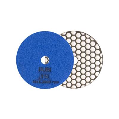 Disque diamanté polis et ponçage à sec - grain 50 - Ø 100 mm - Gedimat - RUBI