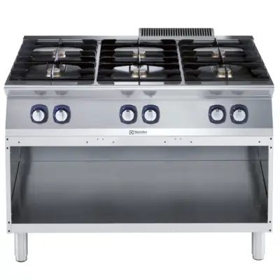 Plaque de cuisson sur meuble avec 6 feux - ELECTROLUXPROFESSIONAL-E7GCGL6CO0 - Electrolux Professional