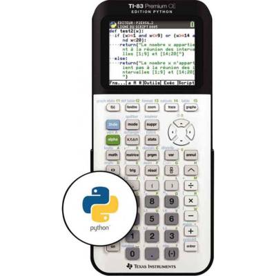Calculatrice TI-83 Premium CE Edition Python