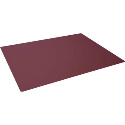 Sous-main avec Bord Rainures en PP 65x50cm Rouge - DURABLE