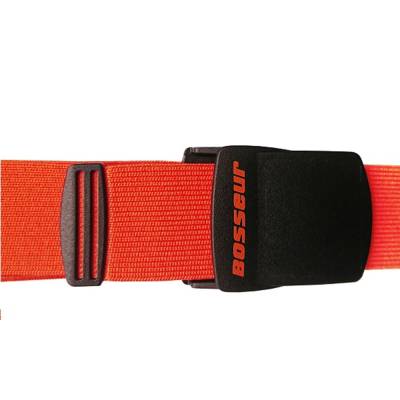 Ceinture sangle extensible 36-44 BOSSEUR Orange - 11539-003 - Maxoutil