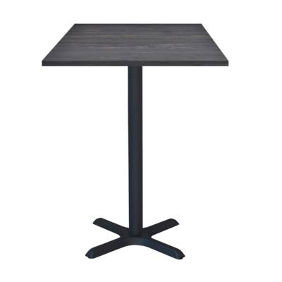 Mange-debout pied noir 60x60cm pin ancien - intérieur - RestooTab