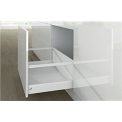 Casserolier Arcitech HETTICH - P.500 H.282/94mm - blanc sans coulisse avec tringle - 9149426 - HETTICH FRANCE