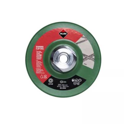 Disque à lamelles gros grain - Ø 115 mm - Gedimat - RUBI