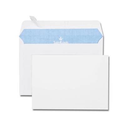 Paquet de 20 cartes 105x148 90g + 20 enveloppes bristol blanches C6 114x162 90 g - GPV
