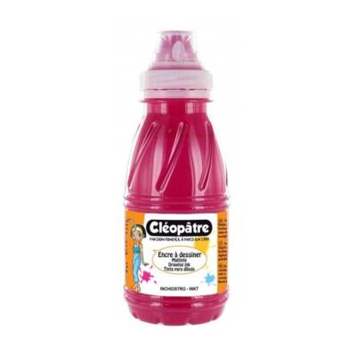 Encre à Dessiner Magenta (Rouge Primaire) en 250 ml - CLÉOPÂTRE