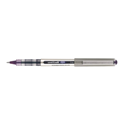 Roller encre liquide EYE UB157 pointe moyenne 0,7mm violet - Uni-Ball