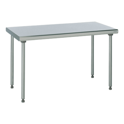 Table inox - Largeur M (L=810-1210mm) sur Pieds