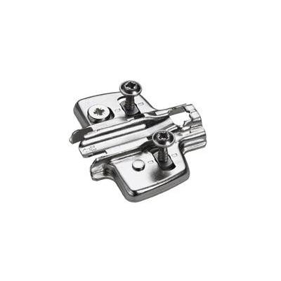 Embase à excentrique vis à aggloméré préemballées HETTICH - Dist.3 mm - Acier nickelé - 9071672 - HETTICH FRANCE