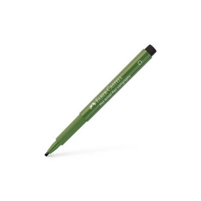 Pitt Artist Pen calligraphie India Ink, vert chromé opaque - FABER-CASTELL