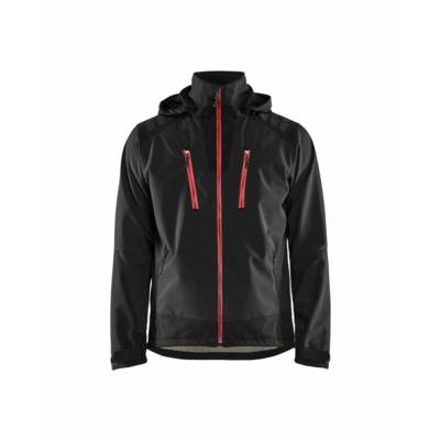 Veste softshell BLAKLADER Déperlante T.XXL - NOIR/ROUGE - 474925139956-XXL - BLAKLADER WORKWEAR
