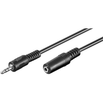 Rallonge Audio Stéréo 3 Pin Mâle Femelle Jack 3,5mm 3 m Noir