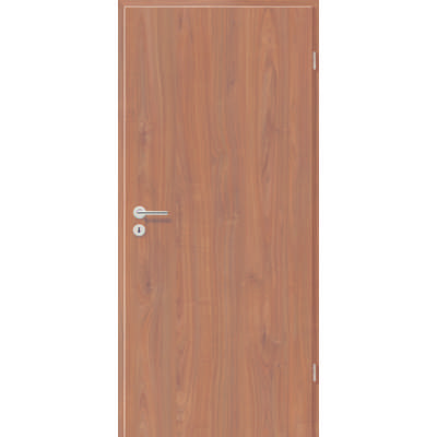 Bloc-porte tubulaire PORTALIT décor noyer Hui.70 à 80 mm - 204 x 93 cm - Gedimat - WESTAG