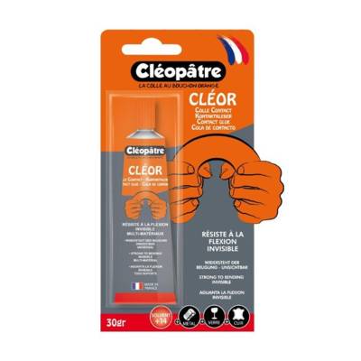 Colle Contact Cléor 30 gr Resistante à la Flexion