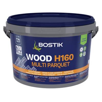 Colle hybride WOOD H160 multi-parquet - seau de 21 kg - Gedimat - BOSTIK CONSTRUCTION PRO