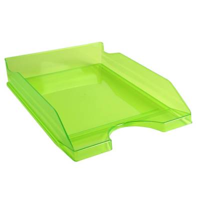Corbeille à courrier Ecotray Linicolor - Vert pomme